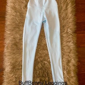 Buff Bunny Posh Leggings Light Blue